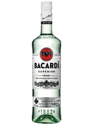 Bacardi White Rum 1L