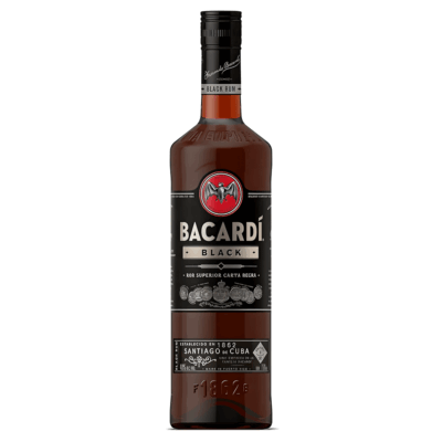 Bacardi Black Rum 1L